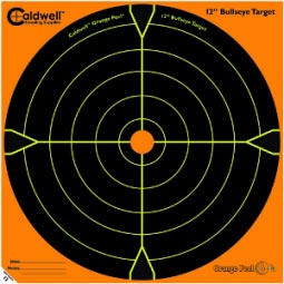 Caldwell Orange Peel 12" Bullseye Target, 100 Pack
