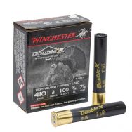 Winchester Double X Turkey 410ga. 3" 3/4oz. #7.5 Shot Ammunition, 10 Round Box