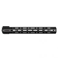 Lancer Systems LCH5 Gen2 AR-15 Carbon Fiber M-Lok Handguard, 15" Slick Top