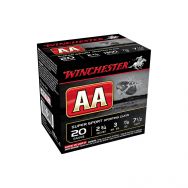 Winchester AA Super Sport 20ga. 2-3/4" 7/8oz. #7.5 Shot Ammunition, 25 Round Box