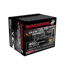 Winchester 460 S&W 260gr. Dual Bond Ammunition, 20 Round Box