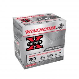 Winchester Xpert Steel 20ga. 2-3/4" 3/4oz. #7 Shot, 25 Round Box