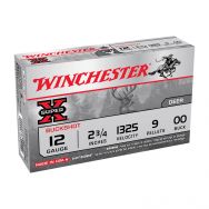 Winchester Super-X 12ga. 2-3/4" 00 Buckshot, 5 Round Box