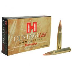 Hornady Custom Lite Reduced Recoil 270 WIN 120gr SST Ammunition 20 Round Box
