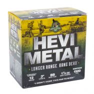 Hevi Shot Hevi Metal Long Range 12ga. 3" 1-1/4oz. BB Shot, 25 Round Box
