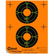 Caldwell Orange Peel 3" Bullseye Target, 75 Pack