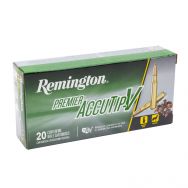Remington Premier Accutip 22-250 REM 50gr. ACCUTIP-V Boat Tail Ammunition 20 Round Box