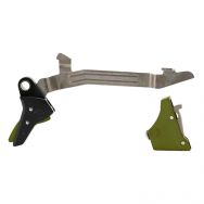 Timney Alpha Competition Trigger for Glock Gen3-4 Large Frame, Green