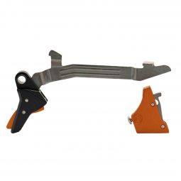 Timney Alpha Competition Trigger for Glock Gen3-4 Large Frame, Orange