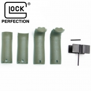 Glock Beavertail / Backstrap Set, Battlefield Green (G19, G23 - Gen4 Only)