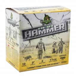 Hevi Shot Hevi Hammer 12ga. 3" 1-1/4oz. #2 Shot, 25 Round Box