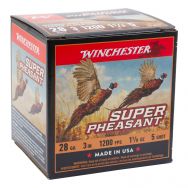 Winchester Super Pheasant HV 28ga. 3" 1-1/8oz. #5 Shot Ammunition, 25 Round Box