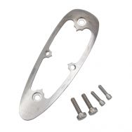 Parkwest Arms Double Point Skeleton Buttplate, Unfinished