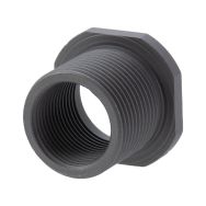 Precision Armament M4 Muzzle Thread Adaptor 1/2x28 to 5/8x24, Matte Stainless