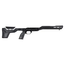 MDT HNT26 Chassis System, Remington 700 Medium RH, Folding, ARCA Forend, Black & Carbon Fiber