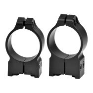 Warne Ruger M77 & Hawkeye 30mm Rings, Matte