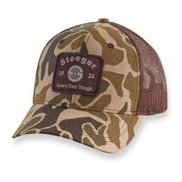 Stoeger Every Day Tough Patch Hat, Woodland Brown Camo