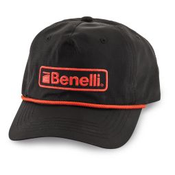 Benelli Logo Hat, Black & Red