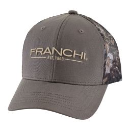 Franchi Logo Hat, Cobalt w/ Terra Camo Mesh