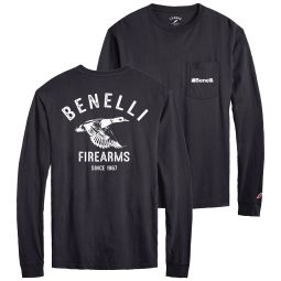 Benelli All American Long Sleeve T-Shirt, Black