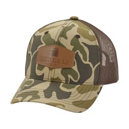 Benelli Logo Patch Hat, Woodland Camo