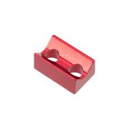 Tandemkross Barrel Retaining V-Block for Ruger 10/22, Red