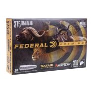 Federal Premium 375 H&H 300gr. Trophy Bonded Bear Claw Ammunition, 20 Round Box