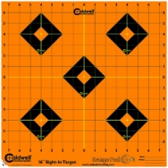 Caldwell Orange Peel 16" Sight-In Target , 12 Pack
