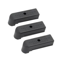 Wilson Combat Standard Base Pads, Black, 3 Pack