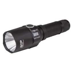 Smith & Wesson M&P Night Terror Compact Rechargeable Flashlight 18650 Battery Black