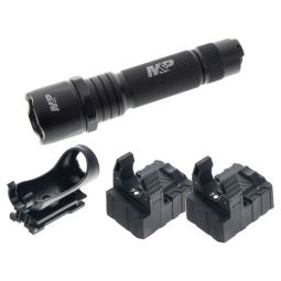 Smith & Wesson M&P Officer RXP Rechargeable Flashlight 18650 Battery Black