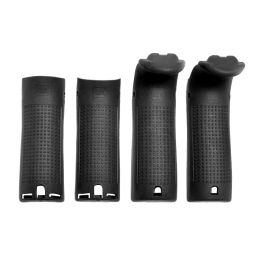 Glock Beavertail / Backstrap Set, 9mm, .40 S&W, .357 SIG & .22 LR (Gen4-5 Compact Frames), Black