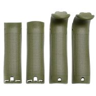 Glock Beavertail / Backstrap Set, 10mm & .45 ACP (Gen4-5 STD, Comp & LS Frames), Battlefield Green