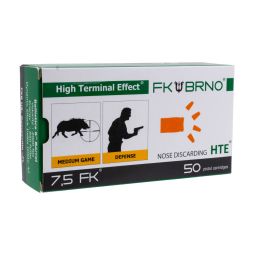 FK BRNO 7.5 FK F5 High Velocity 95gr. Copper Hollow Point Ammunition, Box of 50