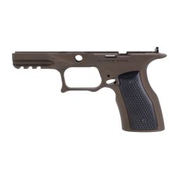 Sharps Bros Springfield Echelon Grip Module, Bronze Cerakote w/ Blacked Aluminum Grips