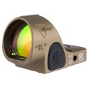Trijicon SRO Adjustable LED Sight, 5 MOA Red Dot, Coyote Brown Anodized