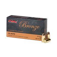 PMC Bronze .32 Auto 60gr, JHP Ammunition 50 Round Box