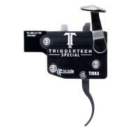 TriggerTech Tikka T3, T3x, T1x Special Trigger, Left Handed, Black Curved Trigger