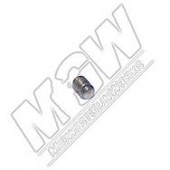 Shotgun Mid Bead, Silver 2 x 56