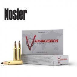 Nosler Varmageddon 40Gr. 222 REM. Tipped FB Ammunition 20 Round Box
