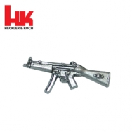 Heckler and Koch MP5 Pin, Silver