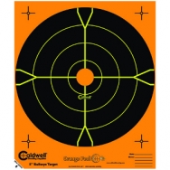 Caldwell Orange Peel 8" Bullseye Target, 25 Pack