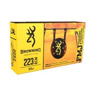 Browning Training & Practice 223 Rem. 55gr. FMJ Ammunition, 20 Round Box