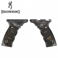 Browning Buckmark UDX Checkered Laminate Grip Set, Black