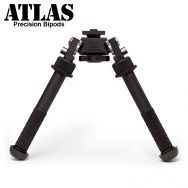 Atlas V8 Bipod, No Clamp, 4.75"-9.0"
