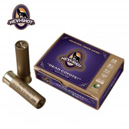 Hevi Shot Dead Coyote 12ga. 2-3/4" 1-1/8oz. 00 Buck 5 Round Box