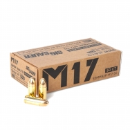 Sig Sauer M17 Elite Ball 9mm +P 124gr. FMJ Ammunition, 50 Round Box