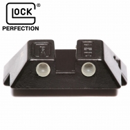 Glock Rear Night Sight, 6.9mm, GNS (All Gen3-4 Models, No Slimline), Steel, Marked Short + Long Dash