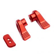 Kriss Vector Aluminum Safety and Mag Button Set, Red