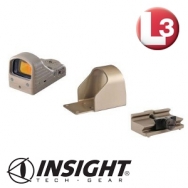 Insight Mini Red Dot Sight 1913 Kit Tan 3.5 MOA